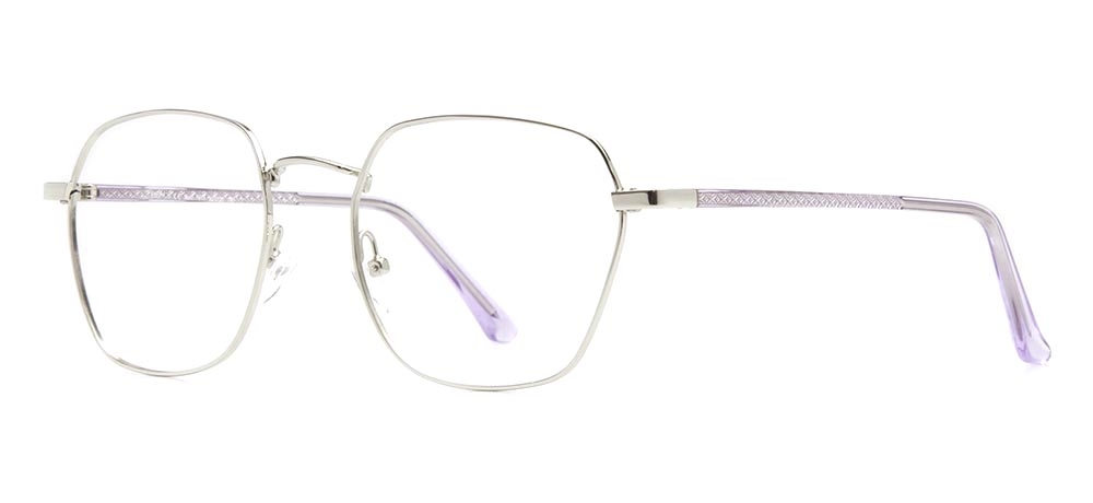 BENX BXMTL 7011.52-C.01 Optik Genç Erkek,Kadın,Unisex Geometrik Çerçeveli Metal - 2