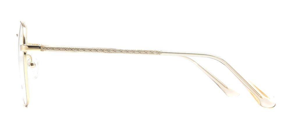 BENX BXMTL 7011.52-C.03 Optik Genç Erkek,Kadın,Unisex Geometrik Çerçeveli Metal - 3