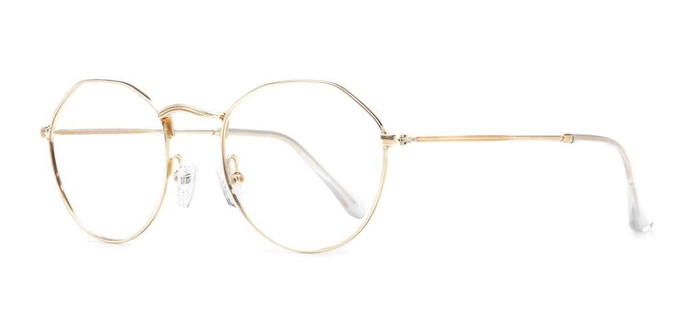 BENX BXMTL 7012.49-C.03 Optik Genç Kadın Gold Çerçeveli Metal - 2