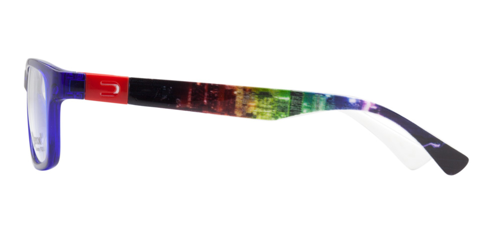 BENX BXTKM 760-1831 Optik Genç Erkek,Kadın,Unisex Köşeli Çerçeveli Grilamid (TR90) - 3