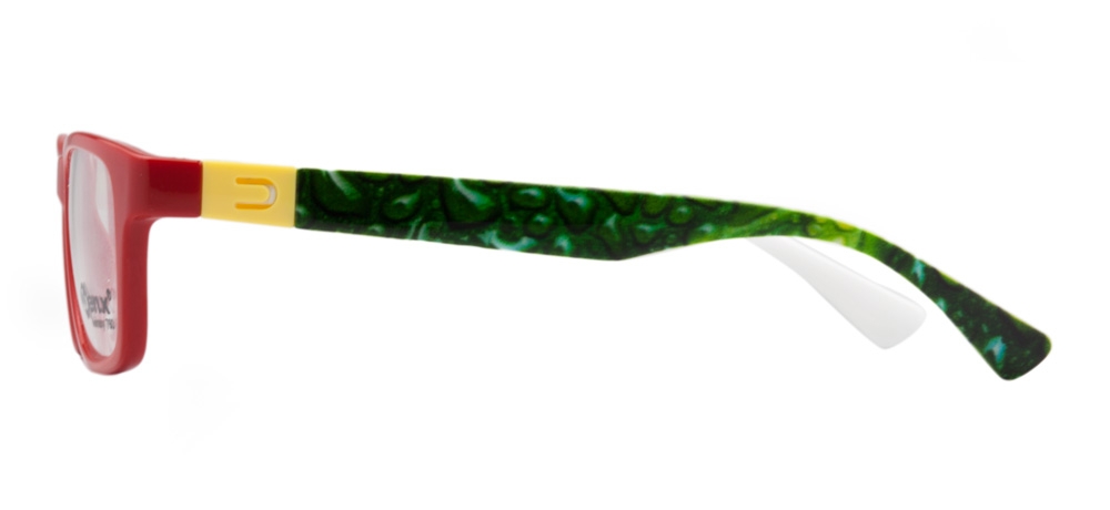 BENX BXTKM 760-3135 Optik Genç Erkek,Kadın,Unisex Köşeli Çerçeveli Grilamid (TR90) - 3