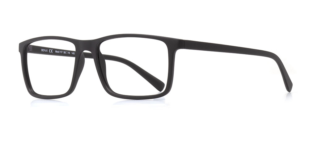 BENX BXTR90 117-M06 Optik Yetişkin Erkek Köşeli Çerçeveli Grilamid (TR90) - 2