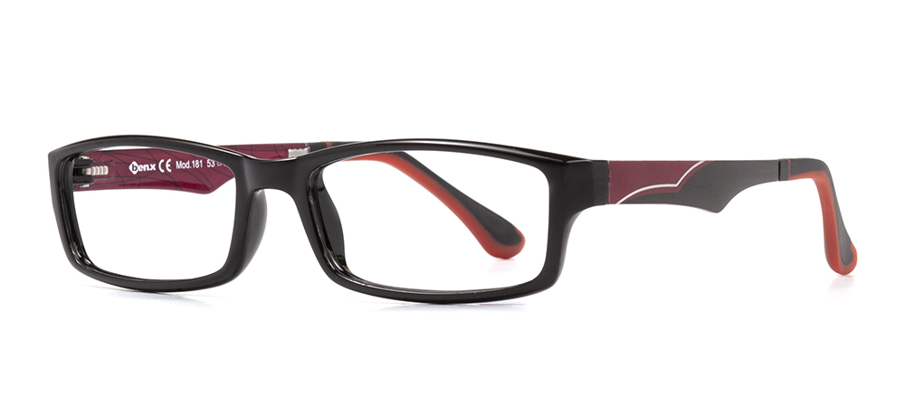 BENX BXTR90 181-06 Optik Genç Erkek,Kadın,Unisex Köşeli Çerçeveli Grilamid TR90 - 2