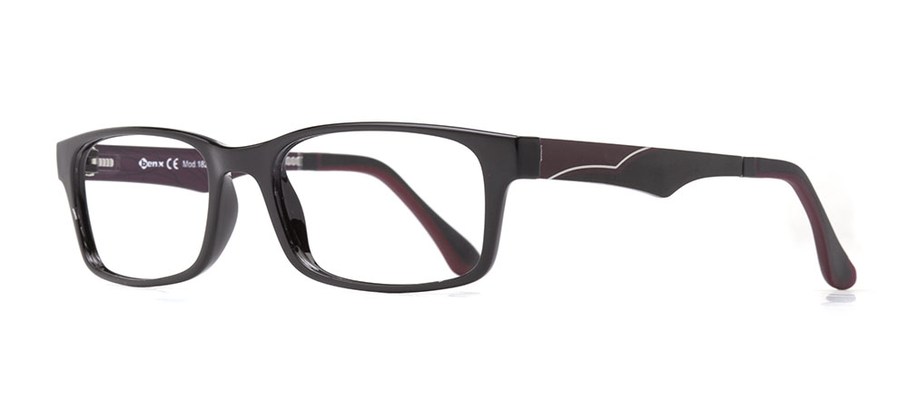 BENX BXTR90 182-06 Optik Genç,Yetişkin Erkek,Kadın,Unisex Köşeli Çerçeveli Grilamid (TR90) - 2