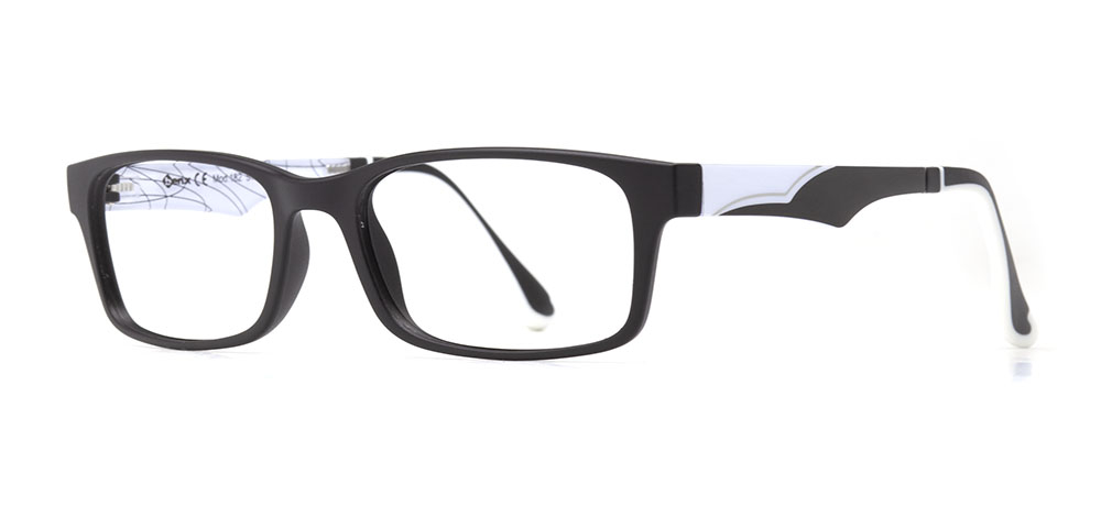 BENX BXTR90 182-M06 Optik Genç,Yetişkin Erkek,Kadın,Unisex Köşeli Çerçeveli Grilamid (TR90) - 2