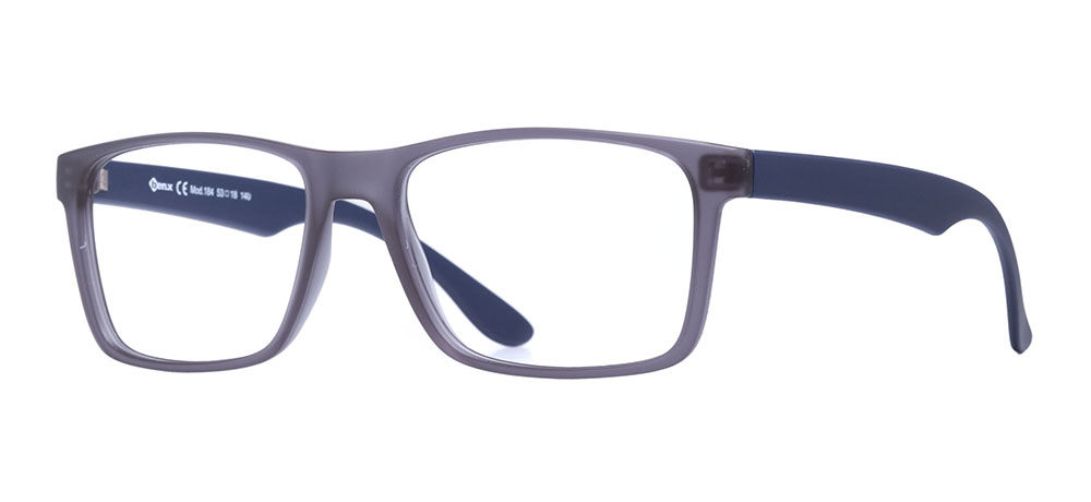 BENX BXTR90 184-M05120 Optik Yetişkin Erkek Köşeli Çerçeveli Grilamid (TR90) - 2