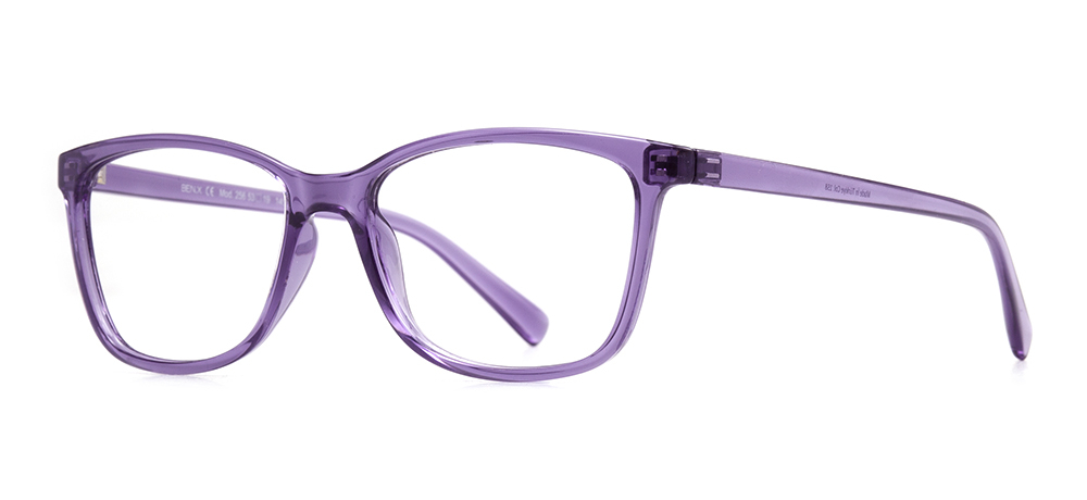 BENX BXTR90 256-158 Optik Genç Kadın Köşeli Çerçeveli Grilamid (TR90) - 2