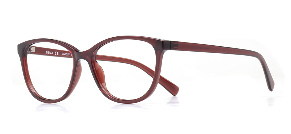 BENX CLASSIC BXTR90 257-15 Optik Genç Kadın Oval Çerçeveli Grilamid (TR90) - 2