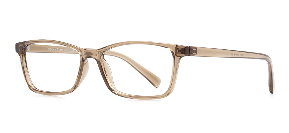 BENX BXTR90 259-155 Optik Genç Kadın Köşeli Çerçeveli Grilamid (TR90) - 2