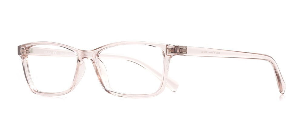 BENX BXTR90 259-59 Optik Genç Kadın Köşeli Çerçeveli Grilamid (TR90) - 2