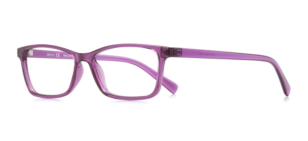 BENX BXTR90 259-68 Optik Genç Kadın Köşeli Çerçeveli Grilamid (TR90) - 2