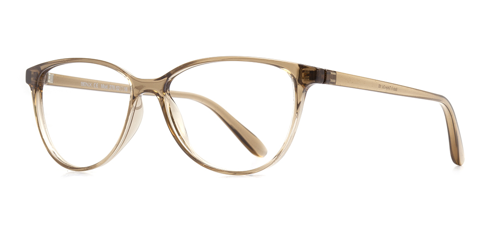 BENX BXTR90 276-155 Optik Genç,Yetişkin Kadın Çekik Çerçeveli Grilamid (TR90) - 2
