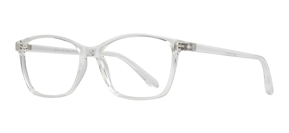 BENX BXTR90 277-01 Optik Genç,Yetişkin Kadın Köşeli Çerçeveli Grilamid (TR90) - 2