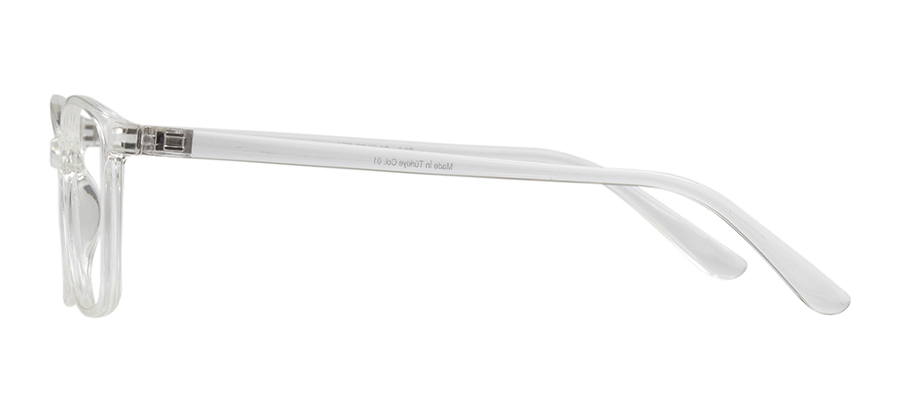 BENX BXTR90 277-01 Optik Genç,Yetişkin Kadın Köşeli Çerçeveli Grilamid (TR90) - 3