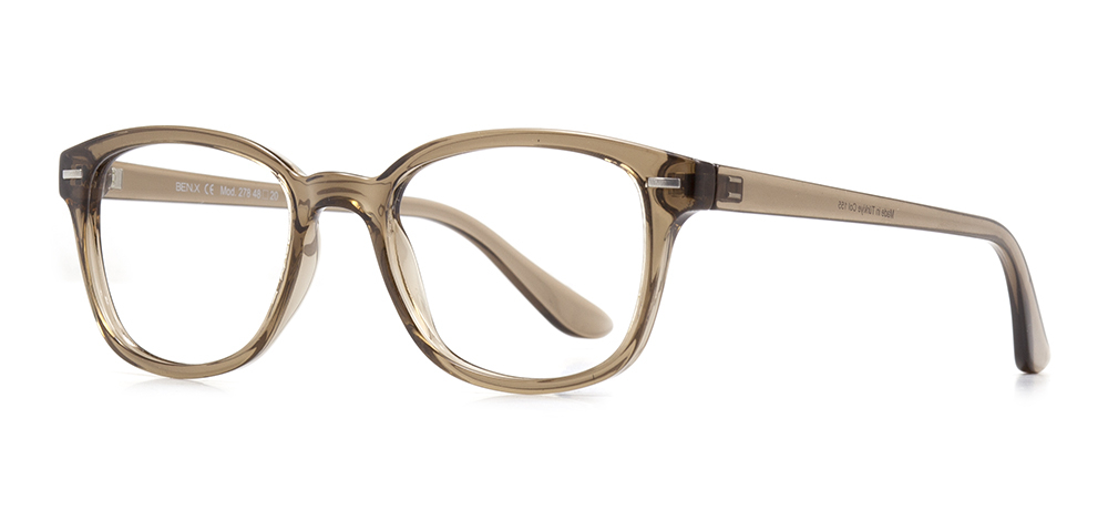 BENX BXTR90 278-155 Optik Genç Erkek,Kadın,Unisex Köşeli Çerçeveli Grilamid (TR90) - 2