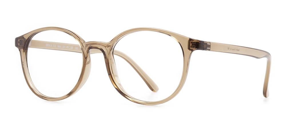 BENX BXTR90 281-155 Optik Genç Erkek,Kadın,Unisex Yuvarlak Çerçeveli Grilamid (TR90) - 2