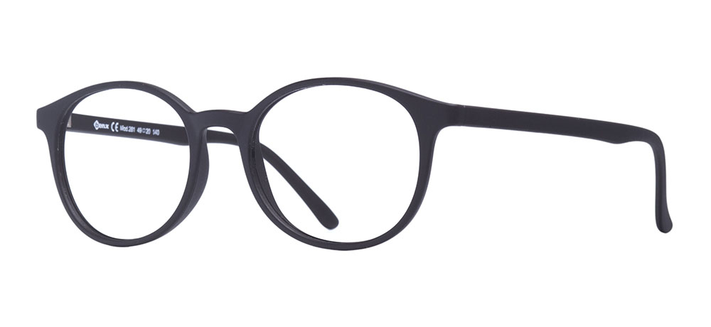 BENX BXTR90 281-M06 Optik Genç Erkek,Kadın,Unisex Yuvarlak Çerçeveli Grilamid (TR90) - 2