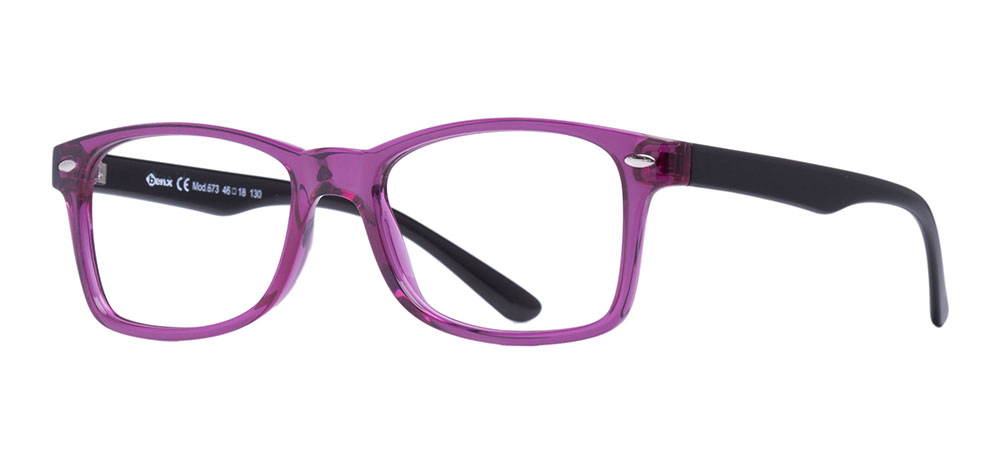 BENX BXTR90 673-6806 Optik Çocuk Erkek,Kadın,Unisex Köşeli Çerçeveli Grilamid (TR90) - 2