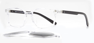 BENX CLIP ON BXTR90 916-0106 Optik,Güneş Çocuk Erkek,Kadın,Unisex Köşeli Çerçeveli Grilamid (TR90) - BENX CLIP ON (1)