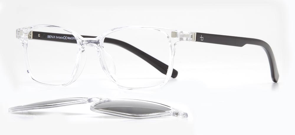 BENX BXTR90 916-0106 Optik,Güneş Çocuk Erkek,Kadın,Unisex Köşeli Çerçeveli Grilamid (TR90) - 2
