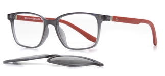 BENX CLIP ON BXTR90 916-M0531 Optik,Güneş Çocuk Erkek,Kadın,Unisex Köşeli Çerçeveli Grilamid (TR90) - BENX CLIP ON (1)