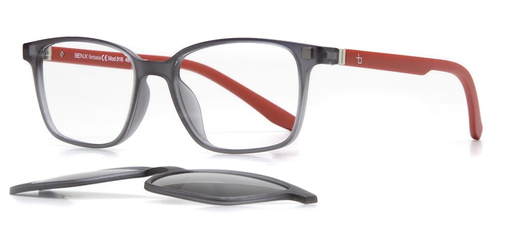 BENX BXTR90 916-M0531 Optik,Güneş Çocuk Erkek,Kadın,Unisex Köşeli Çerçeveli Grilamid (TR90) - 2