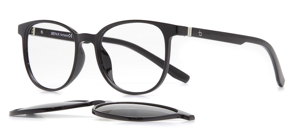 BENX BXTR90 917-06 Clipon Çocuk Erkek,Kadın,Unisex Oval Çerçeveli Grilamid TR90 - 2