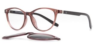 BENX CLIP ON BXTR90 918-14506 Optik,Güneş Çocuk Kadın Oval Çerçeveli Grilamid (TR90) - BENX CLIP ON (1)