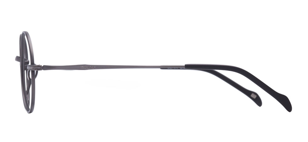 BENX CEO BXCEO 10101-C2 Optik Genç Erkek,Kadın,Unisex Yuvarlak Çerçeveli Titanyum - 3