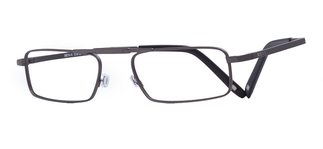 BENX CEO BXCEO 10102-C2 Optik Yetişkin Erkek,Kadın,Unisex Köşeli Çerçeveli Titanyum - BENX CEO (1)