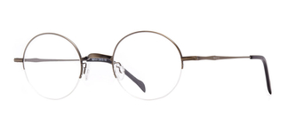 BENX CEO BXCEO 10103-C04 Optik Genç,Yetişkin Erkek,Kadın,Unisex Yuvarlak Yarım Çerçeveli Titanyum - BENX CEO (1)