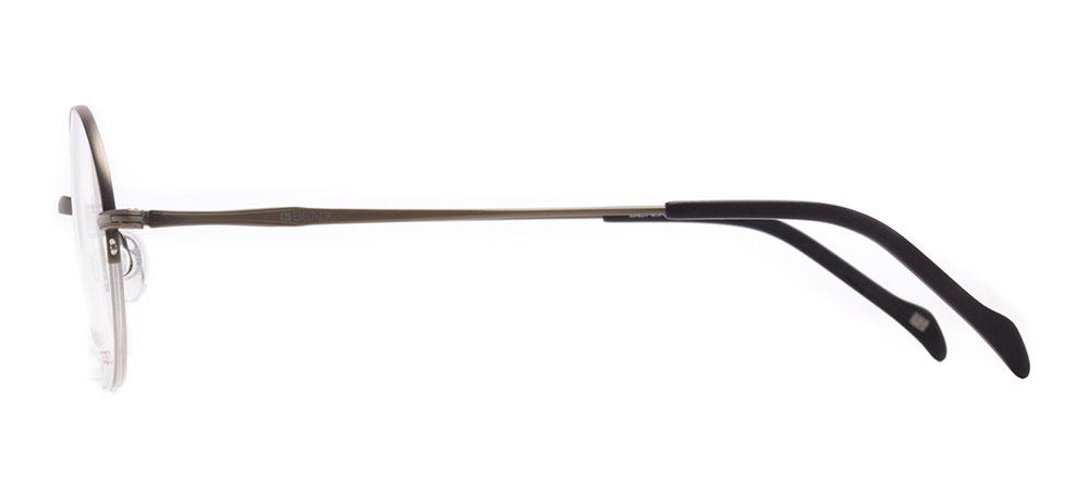 BENX CEO BXCEO 10103-C04 Optik Genç,Yetişkin Erkek,Kadın,Unisex Yuvarlak Yarım Çerçeveli Titanyum - 3
