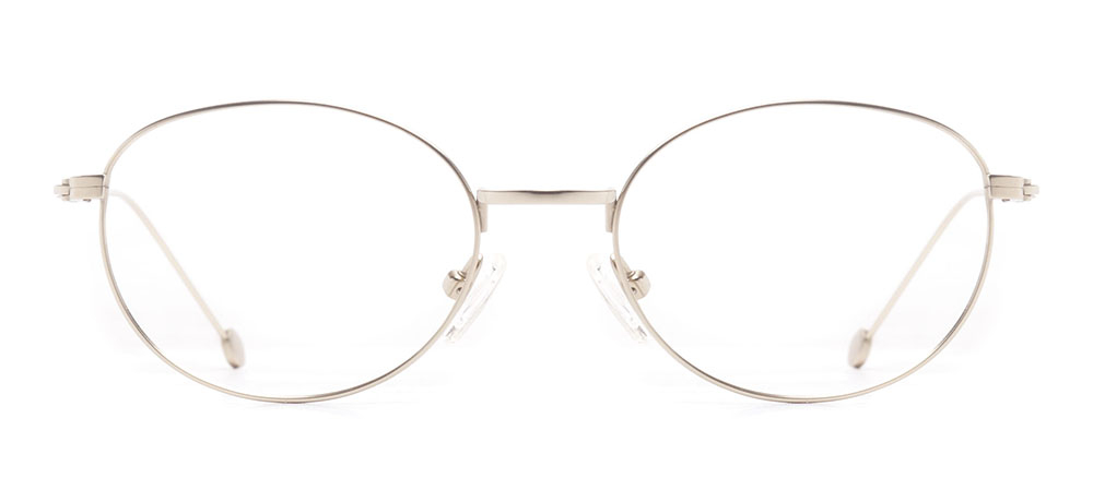 BENX CEO BXCEO 10106-C02 Optik Genç Erkek,Kadın,Unisex Oval Çerçeveli Titanyum - 1