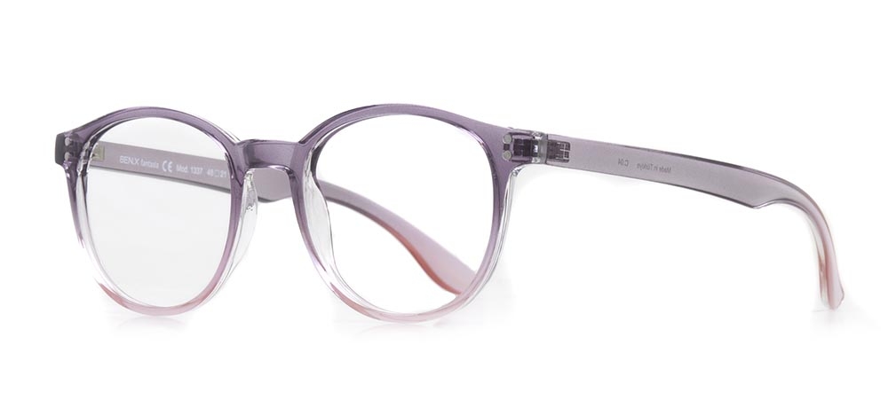 BENX FANTASIA BXFNTS 1337-C.04 Optik Genç Erkek,Kadın,Unisex Oval Çerçeveli Grilamid TR90 - 2