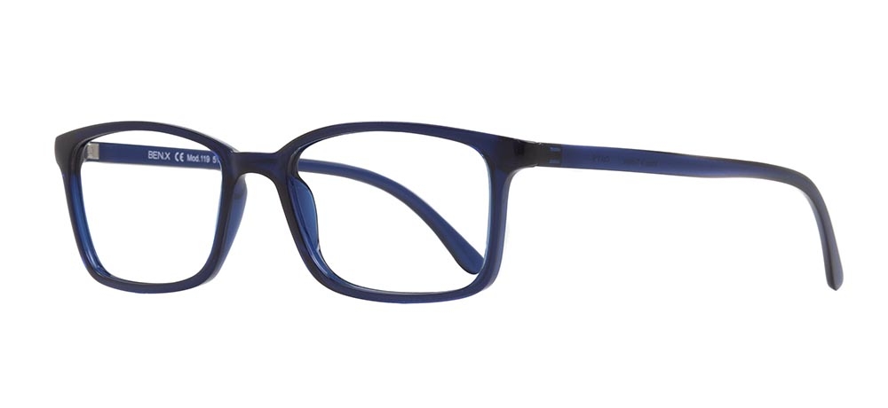 BENX CLASSIC BXGRL119-118 Optik Genç Erkek Köşeli Çerçeveli Grilamid TR90 - 2