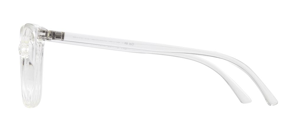 BENX CLASSIC BXGRL5242-01 Optik Genç,Yetişkin Kadın Köşeli Çerçeveli Grilamid TR90 - 3