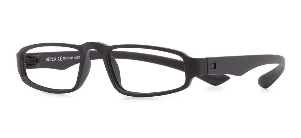 BENX CLASSIC BXGRL5331-M06 Optik Genç,Yetişkin Erkek,Kadın,Unisex Geometrik Çerçeveli Grilamid TR90 - 2