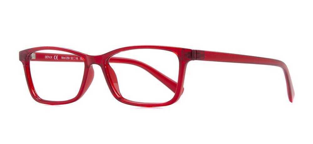 BENX CLASSIC BXTR90 259-11 Optik Genç Kadın Köşeli Çerçeveli Grilamid TR90 - 2
