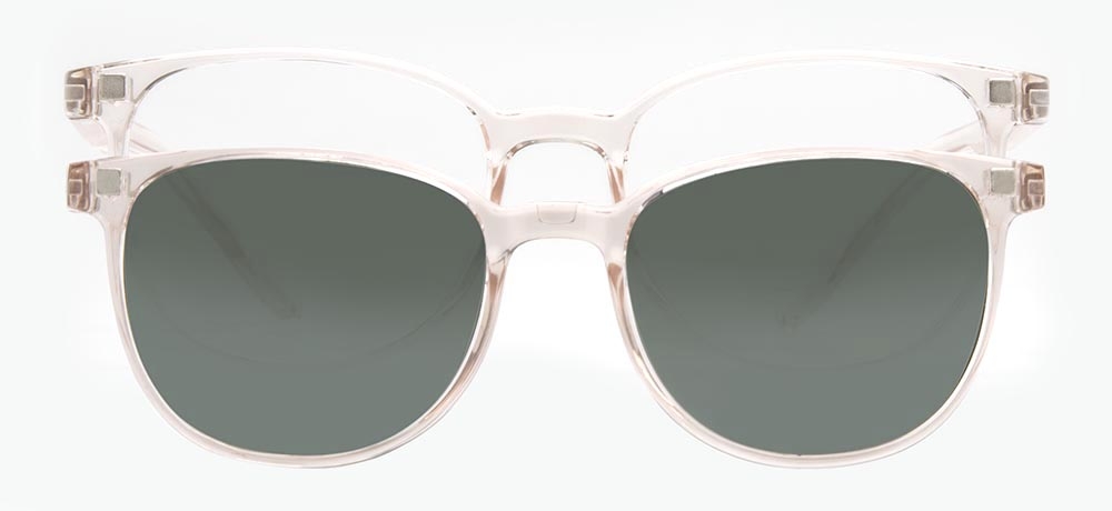 BENX CLIP ON BXTR90 917-177 Clipon,Optik Çocuk Kadın Oval Çerçeveli Grilamid TR90 - 1