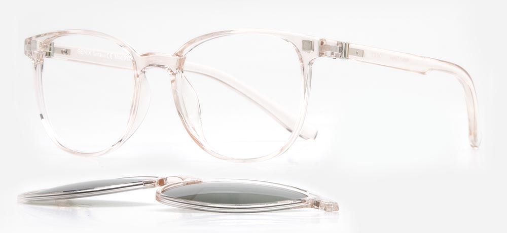 BENX CLIP ON BXTR90 917-177 Clipon,Optik Çocuk Kadın Oval Çerçeveli Grilamid TR90 - 2