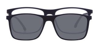 BENX CLIP ON BXTR90 925-M120 Clipon,Optik Genç Erkek Köşeli Çerçeveli Ultem 