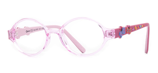 BENX FANTASIA BXASTS5001-K3603 Optik Bebek,Çocuk Kadın Oval Çerçeveli Grilamid (TR90) - BENX FANTASIA (1)