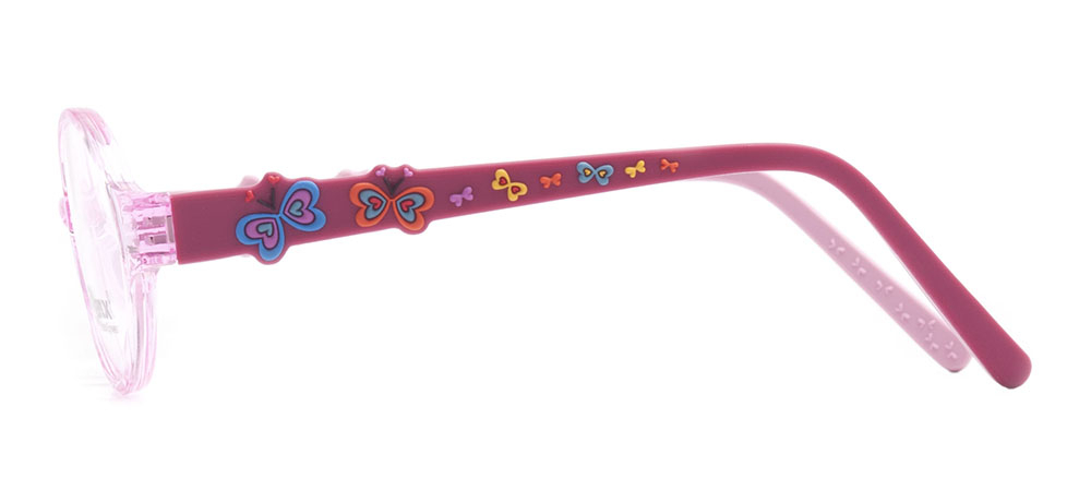 BENX FANTASIA BXASTS5001-K3603 Optik Bebek,Çocuk Kadın Oval Çerçeveli Grilamid (TR90) - 3