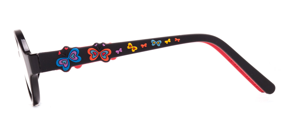 BENX FANTASIA BXASTS5006-K0601 Optik Bebek,Çocuk Kadın Oval Çerçeveli Grilamid (TR90) - 3