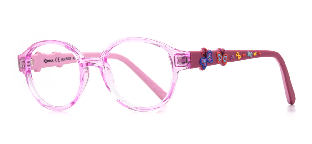 BENX FANTASIA BXASTS5009-K3603 Optik Bebek,Çocuk Kadın Oval Çerçeveli Grilamid (TR90) - 2
