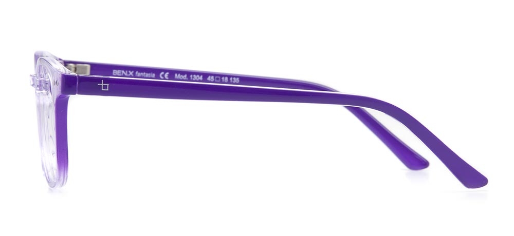 BENX FANTASIA BXFNTS 1304-C.08 Optik Çocuk Kadın Oval Çerçeveli Grilamid (TR90) - 3