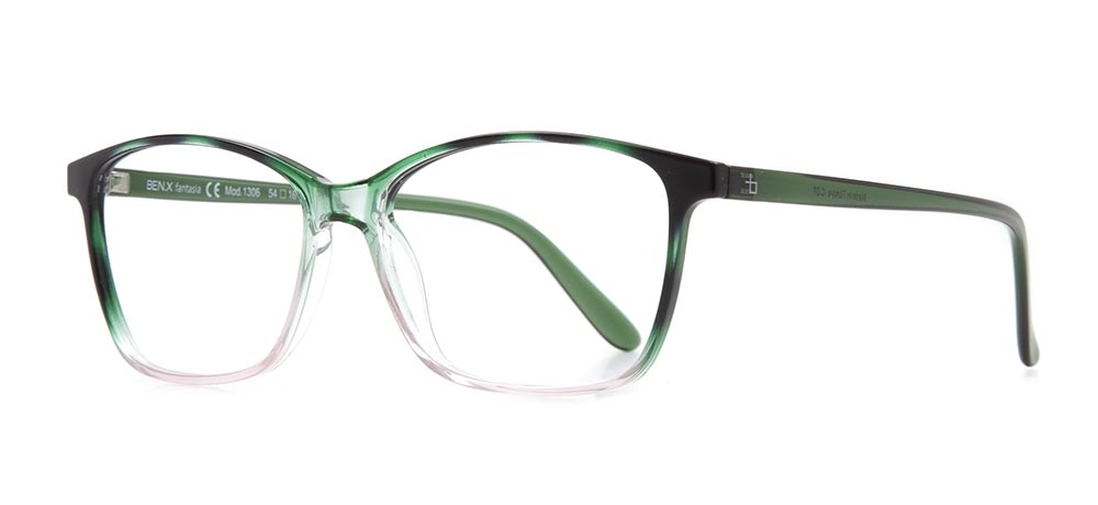 BENX FANTASIA BXFNTS 1306-C.07 Optik Genç Kadın Köşeli Çerçeveli Grilamid (TR90) - 2