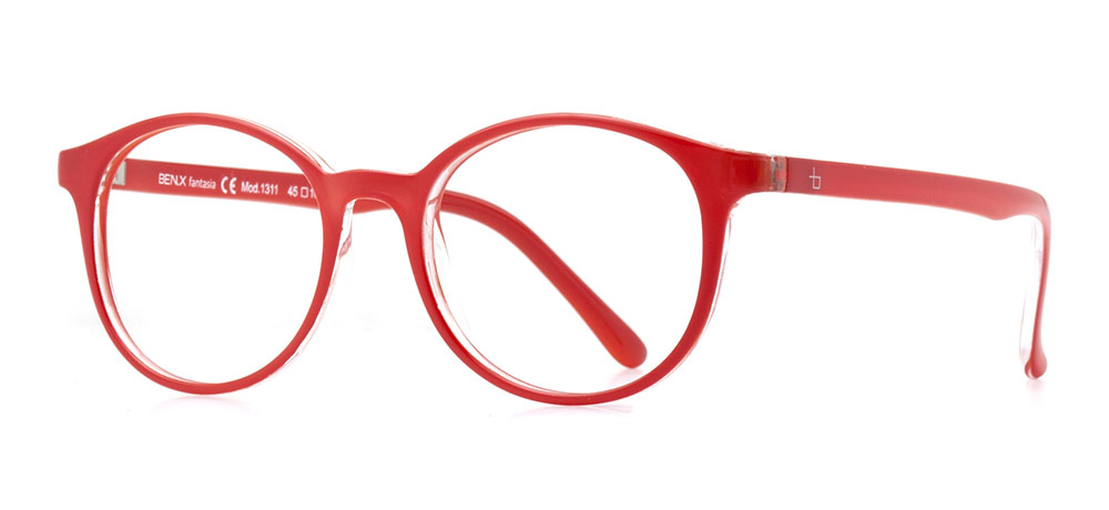 BENX FANTASIA BXFNTS 1311-D375 Optik Çocuk Kadın Yuvarlak Çerçeveli Grilamid (TR90) - 2