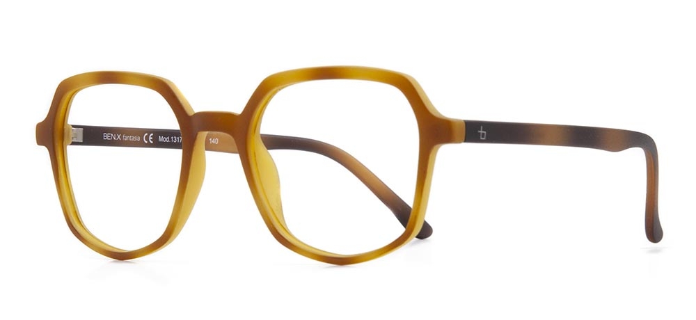 BENX FANTASIA BXFNTS 1317-C.06 Optik Genç Erkek,Kadın,Unisex Geometrik Çerçeveli Grilamid (TR90) - 2