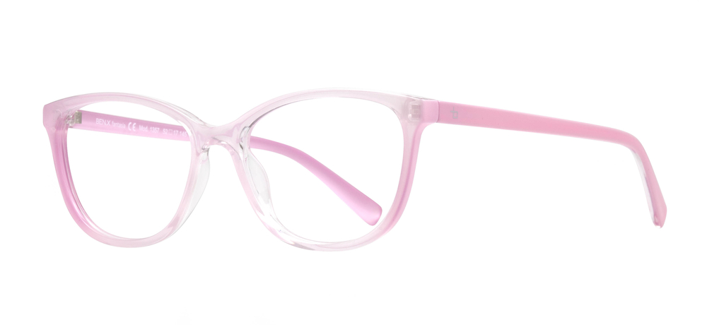BENX FANTASIA BXFNTS 1357-C.05 Optik Genç Kadın Oval Çerçeveli Grilamid (TR90) - 2